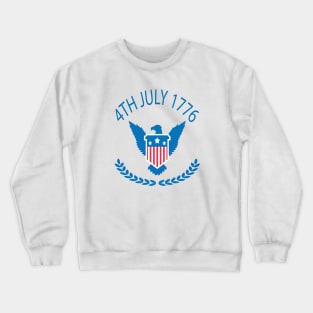 America Eagle 4th of July 1776 Crewneck Sweatshirt